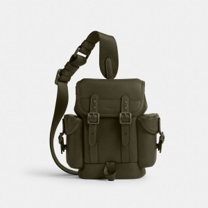 Army Green Coach Hitch Backpack 13 | COH866493