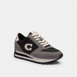 Black/Chalk Coach Runner Sneaker | COH865819