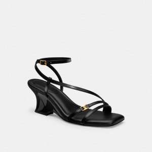 Black Coach Cait Sandal | COH865886
