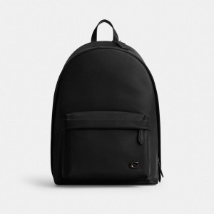 Black Coach Hall Backpack | COH865460