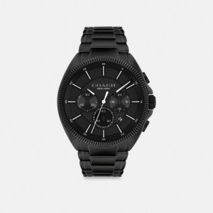 Black Coach Jackson Watch, 45 Mm | COH866987