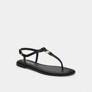 Black Coach Jessica Sandal | COH865877