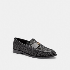 Black Coach Jolene Loafer | COH865792