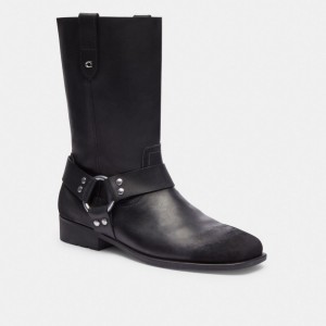 Black Coach Tara Biker Boot | COH865912