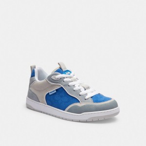 Blueberry Coach C203 Sneaker In Signature Canvas | COH866802