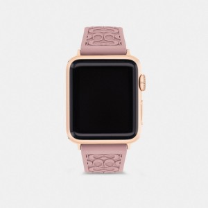 Blush Coach Apple Watch® Strap, 38 Mm And 40 Mm | COH866270