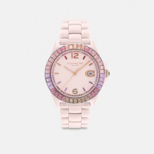 Blush Coach Greyson Watch, 36 Mm | COH866262