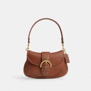 Brass/1941 Saddle Coach Soho Bag In Regenerative Leather | COH864780