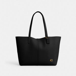 Brass/Black Coach North Tote 32 | COH865070