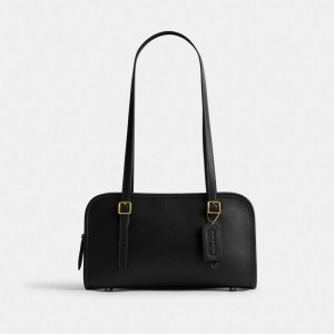 Brass/Black Coach Swing Zip | COH864996