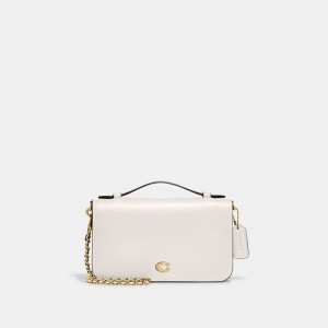 Brass/Chalk Coach Bea Crossbody Bag | COH865421