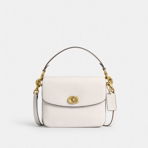 Brass/Chalk Coach Cassie Crossbody Bag 19 | COH865303