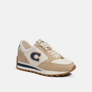 Chalk/Oat Coach Runner Sneaker | COH866798