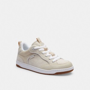 Chalk Coach C203 Sneaker In Signature Canvas | COH866785
