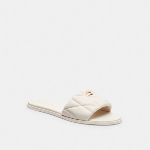 Chalk Coach Holly Sandal With Quilting | COH865893