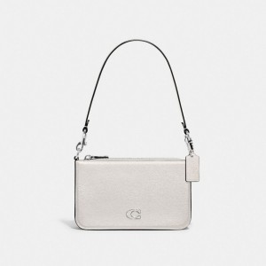 Chalk Coach Pouch Bag With Signature Canvas | COH865288