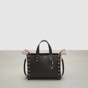 Coachtopia Leather/Black Coach The Re Laceable Tote: Medium | COH865071