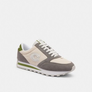 Dark Lime/Chalk Coach Runner Sneaker | COH866801