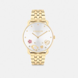 Gold Coach Elliot Watch, 36 Mm | COH866242