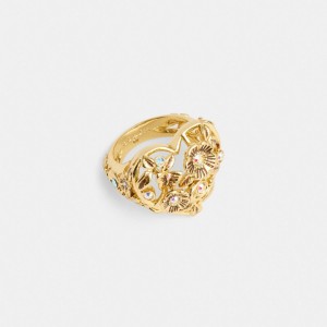 Gold Coach Vintage Heart Ring | COH866167