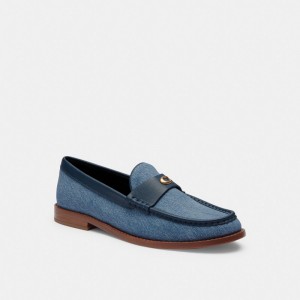 Indigo Denim Coach Jolene Loafer | COH865791