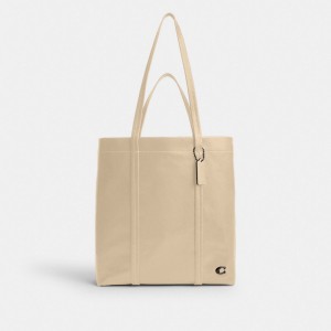 Ivory Coach Hall Tote Bag 33 | COH865019