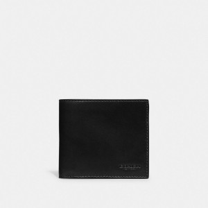 Leather/Black Coach Boxed Double Billfold Wallet | COH866707
