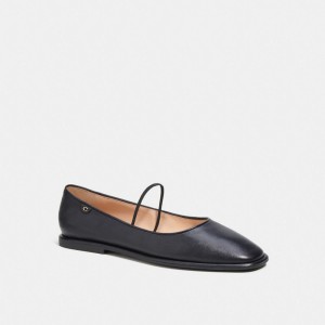 Leather/Black Coach Emilia Mary Jane | COH865809