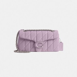 Nappa Leather/Silver/Soft Purple Coach Tabby Shoulder Bag 26 With Quilting | COH864973