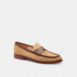 Natural/Saddle Coach Jolene Loafer | COH865771
