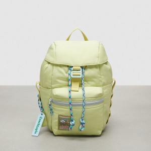Pale Lime Coach Coachtopia Loop Mini Backpack | COH865475