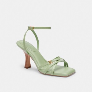 Pale Pistachio Coach Kelsey Sandal | COH865908