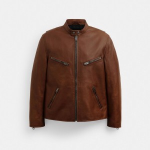 Saddle Coach Leather Racer | COH866869