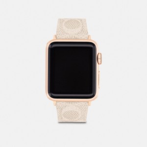 Sand Coach Apple Watch® Strap, 38 Mm And 40 Mm | COH866252