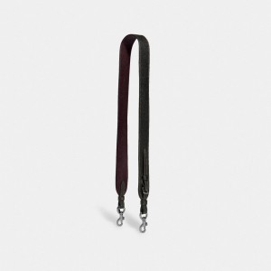Silver/Black Coach Novelty Strap | COH866456