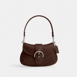 Silver/Maple Coach Soho Bag In Regenerative Leather | COH864749