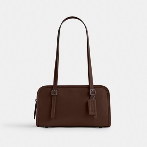 Silver/Maple Coach Swing Zip | COH864739