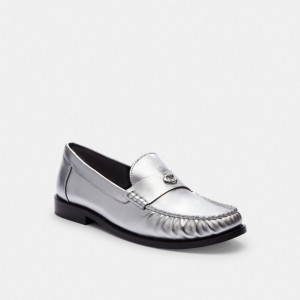 Silver Coach Jolene Loafer | COH865789