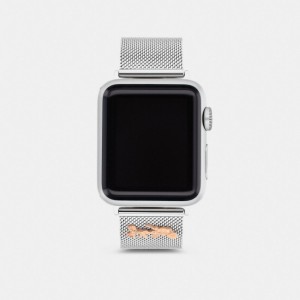 Stainless Steel Coach Apple Watch® Strap, 38 Mm And 40 Mm | COH866273