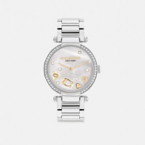 Stainless Steel Coach Cary Watch, 34 Mm | COH866281