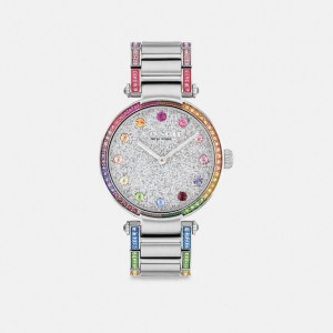 Stainless Steel Coach Cary Watch, 34 Mm | COH866300