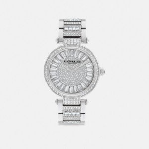 Stainless Steel Coach Cary Watch, 34 Mm | COH866302