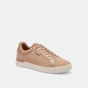 Taupe Coach Lowline Low Top Sneaker | COH866817
