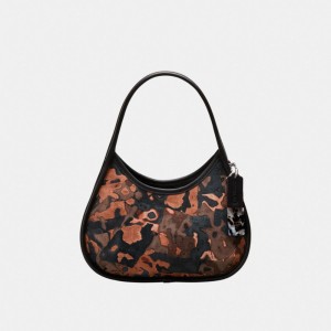 Upcrafted Leather™/Terracotta/Maple Multi Coach Ergo Bag In Patchwork Upcrushed Upcrafted Leather | COH864940