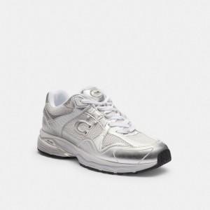 White Coach C301 Sneaker | COH866796