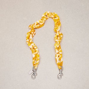 Yellow Multi Coach Short Chain Strap | COH866459