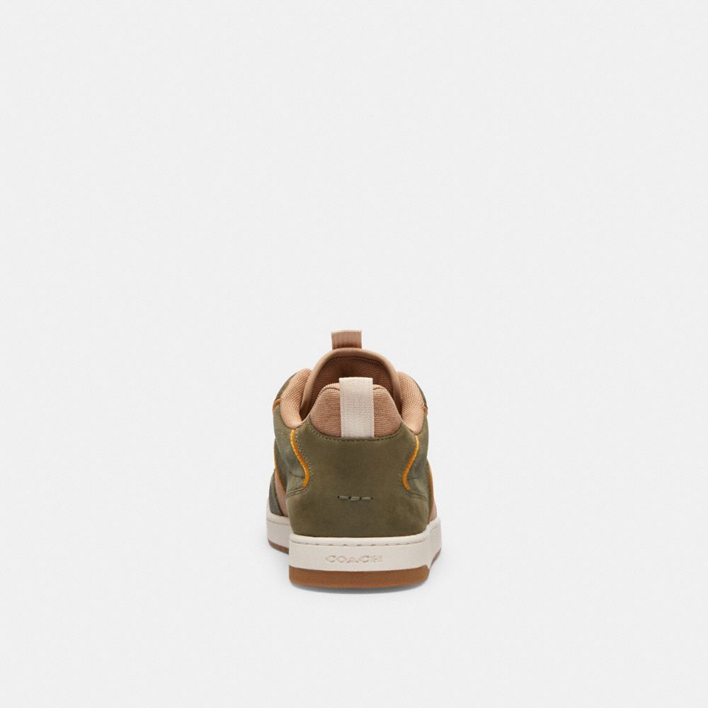 Army Green Coach C203 Sneaker In Signature Canvas | COH866779