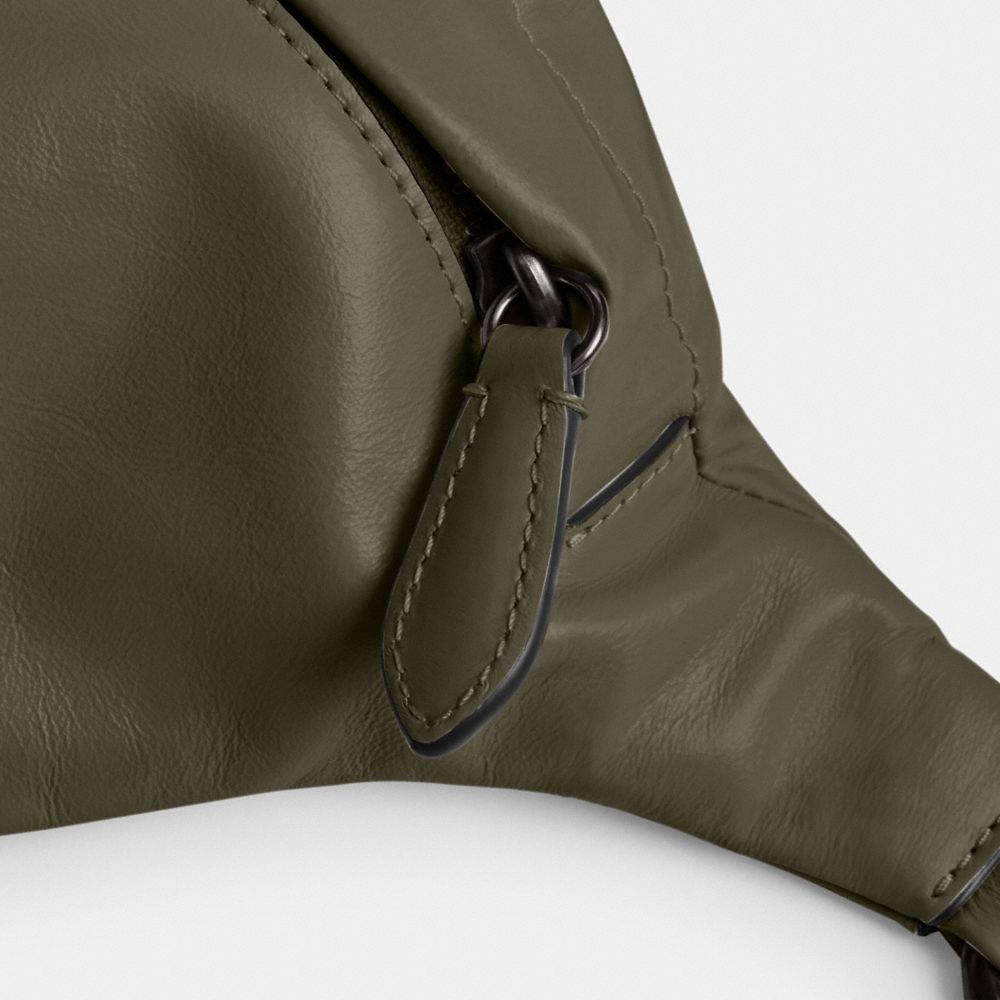 Army Green Coach Hall Belt Bag | COH866539