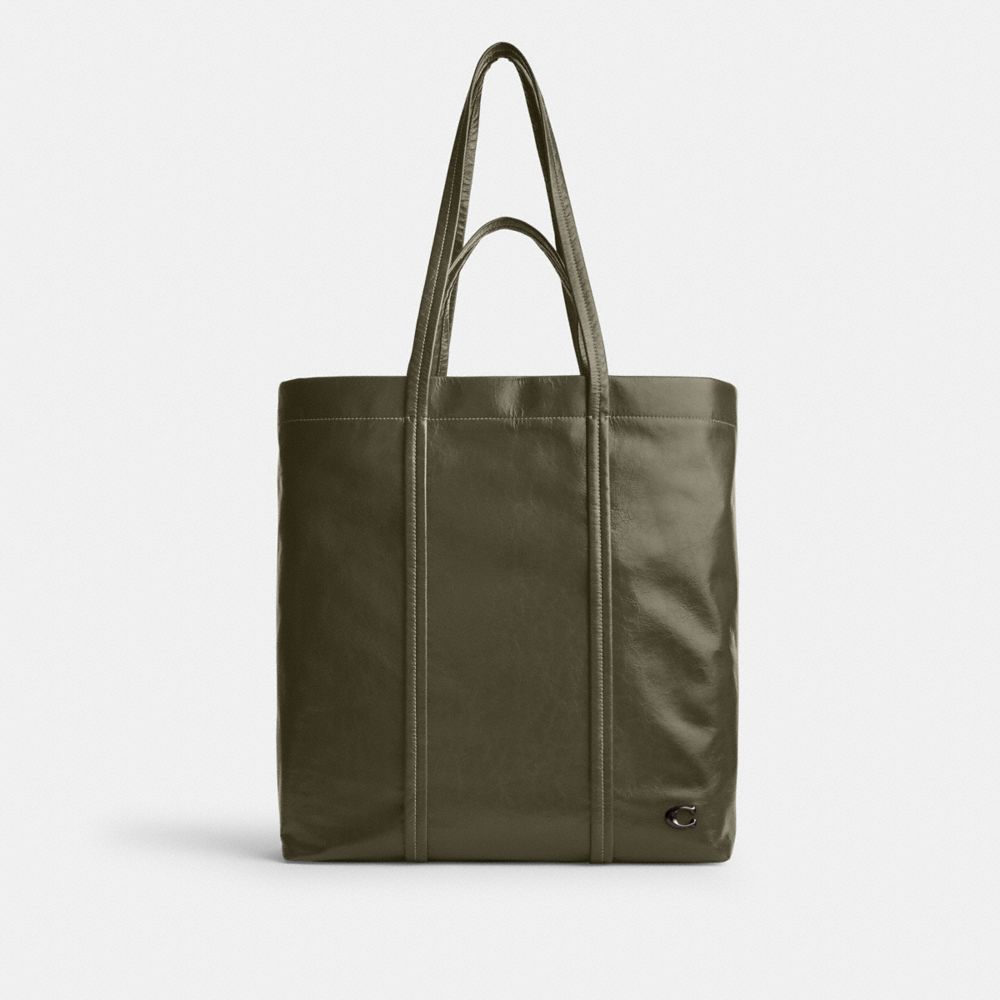 Army Green Coach Hall Tote Bag | COH866648