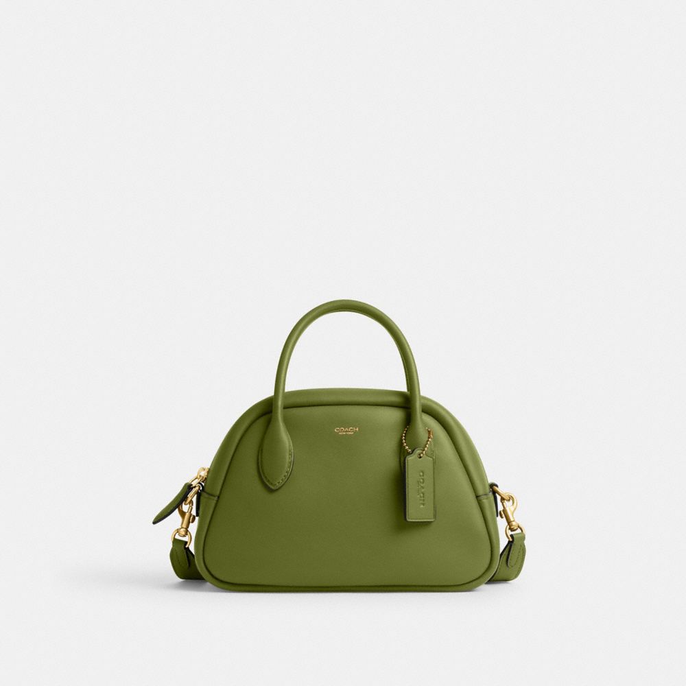 B4/Dark Lime Coach Borough Bowling Bag | COH865121